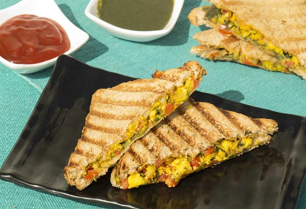 Paneer sandwich
