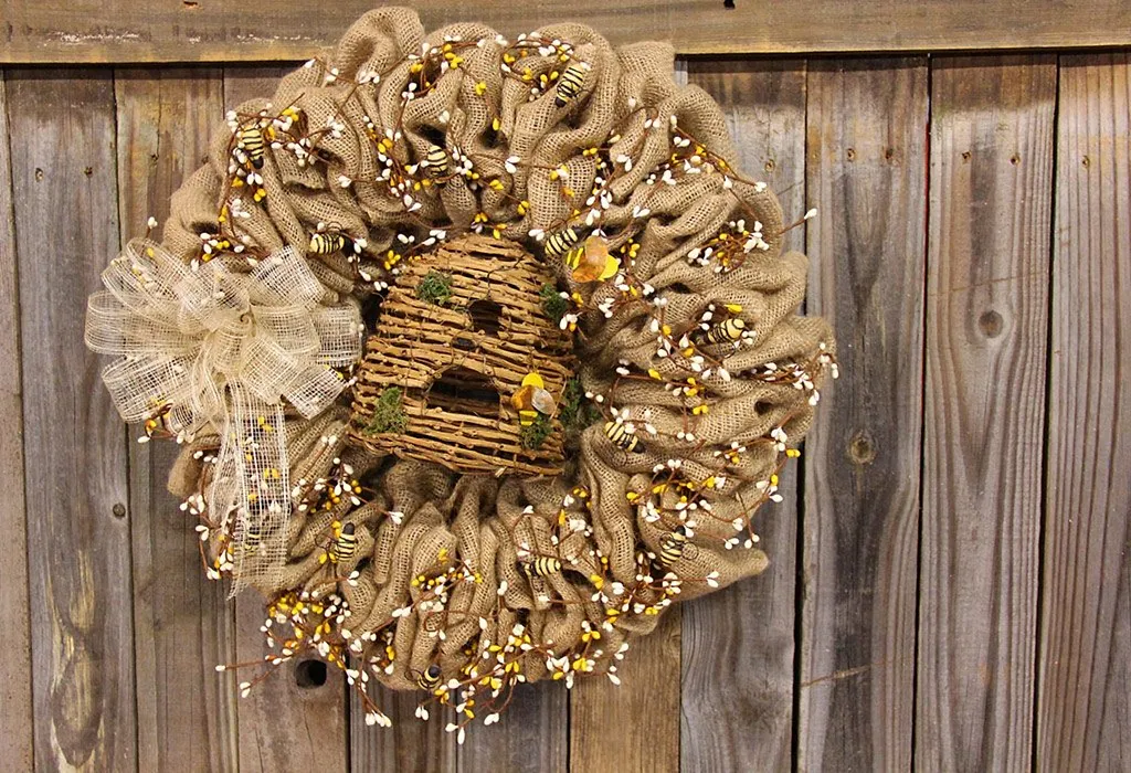 Honeycomb Wreath