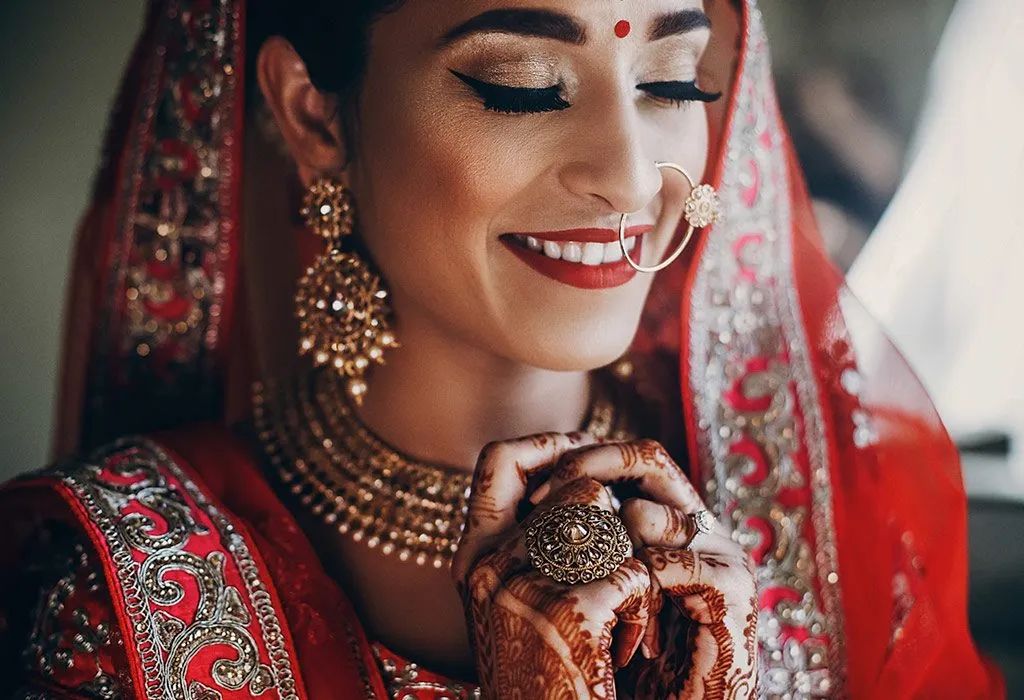 go for traditional Indian bride makeup