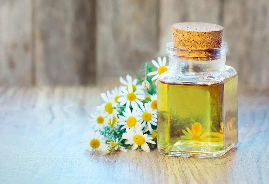 Chamomile Oil for baby teething