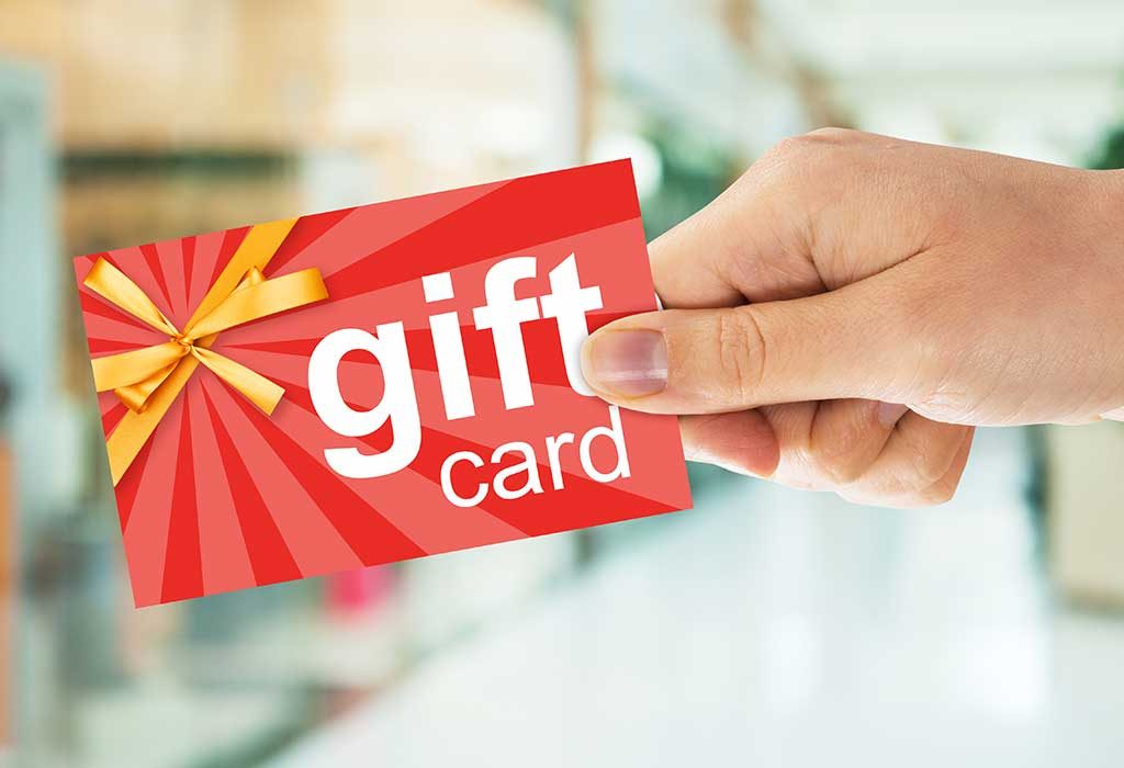 A gift card