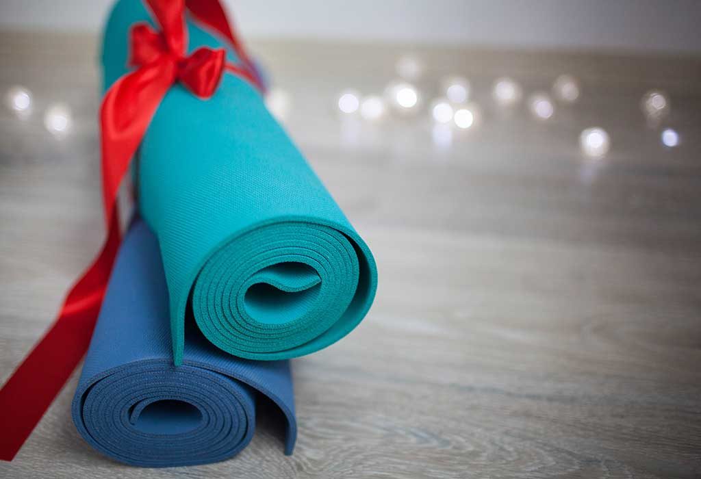 A yoga mat as a gift