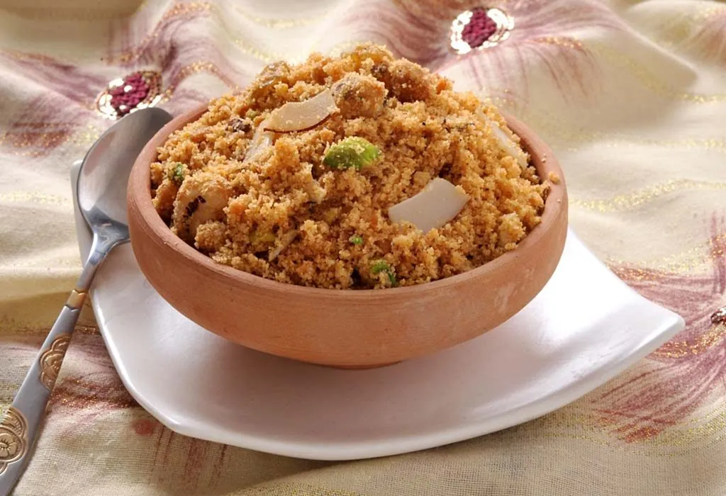 Coconut panjeeri recipe