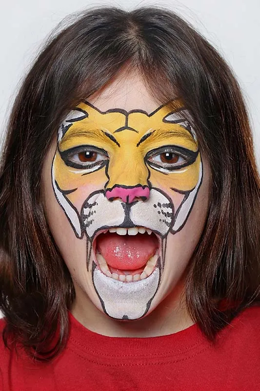 Lion Halloween Makeup