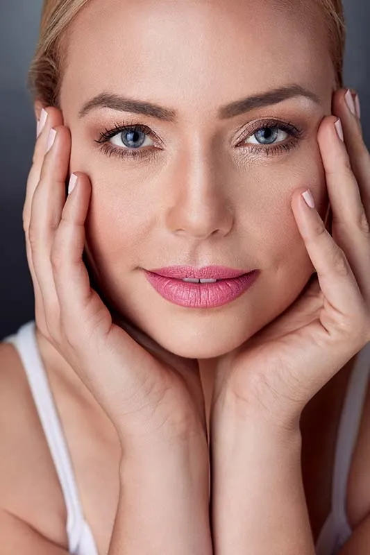 Woman with Good Skin