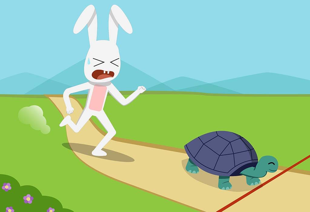 Tortoise Winning the Race