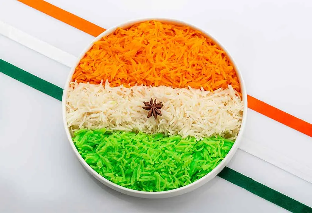 Tricolour Rice