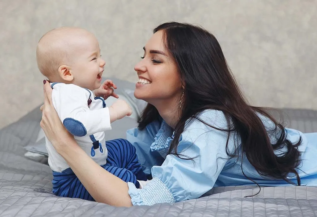 Baby trying to talk
