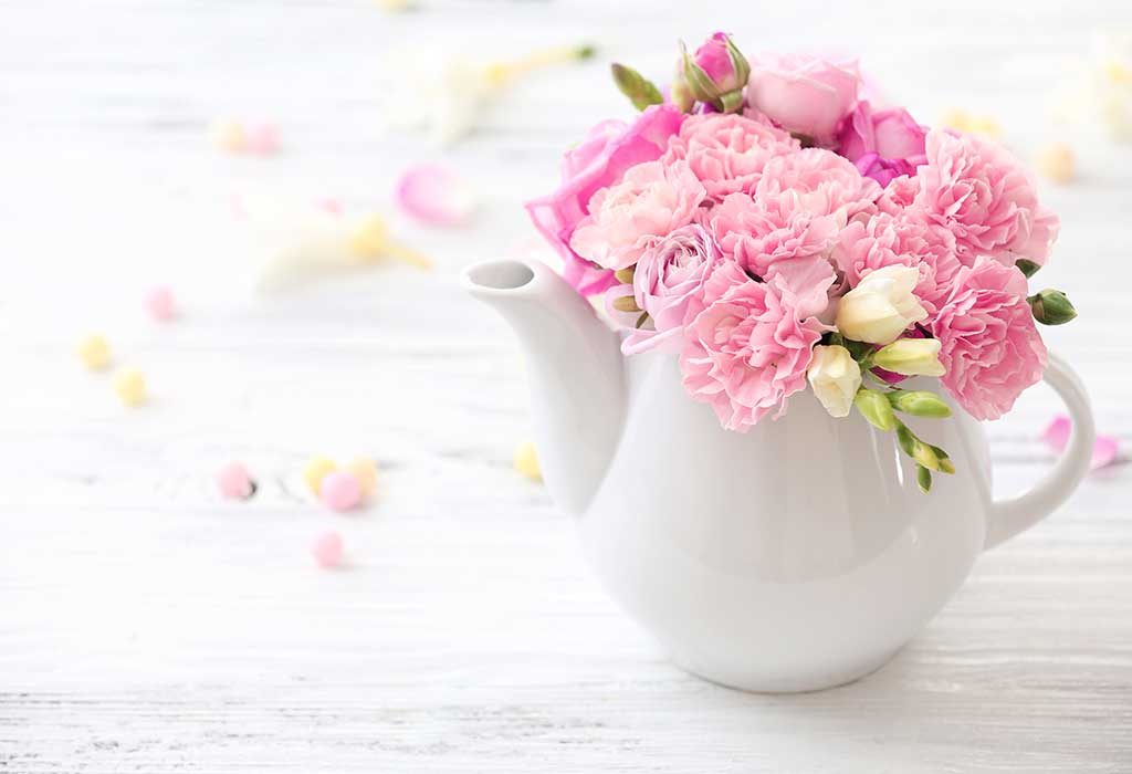 Teapot Flowers