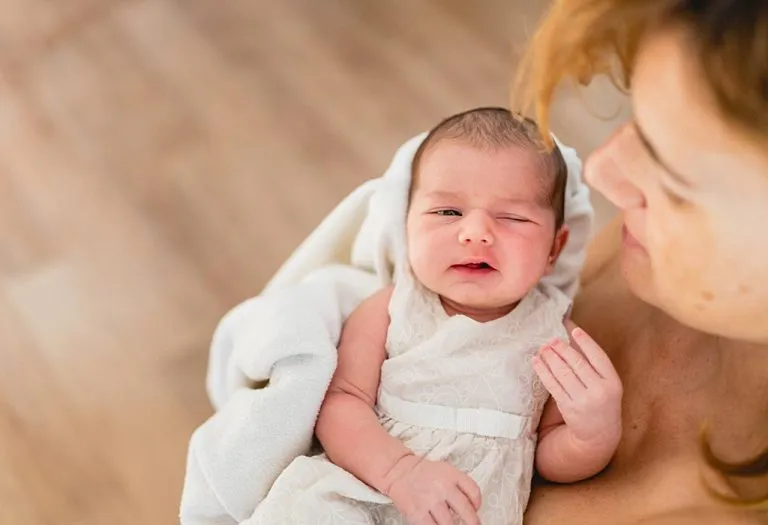 A Newly Born Mother