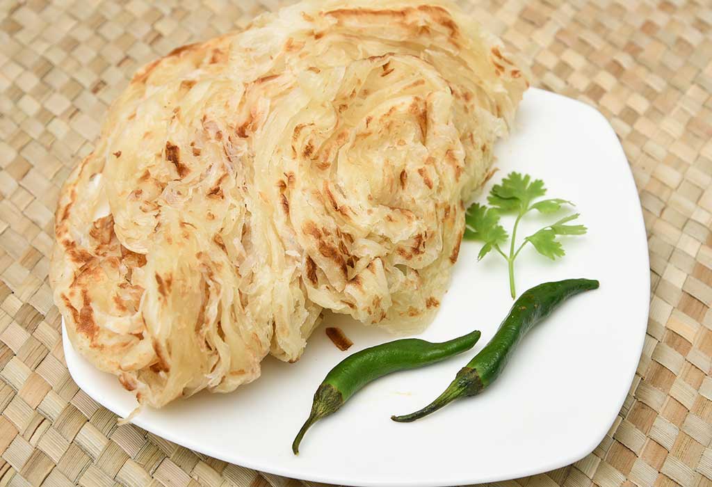 rice flour parantha