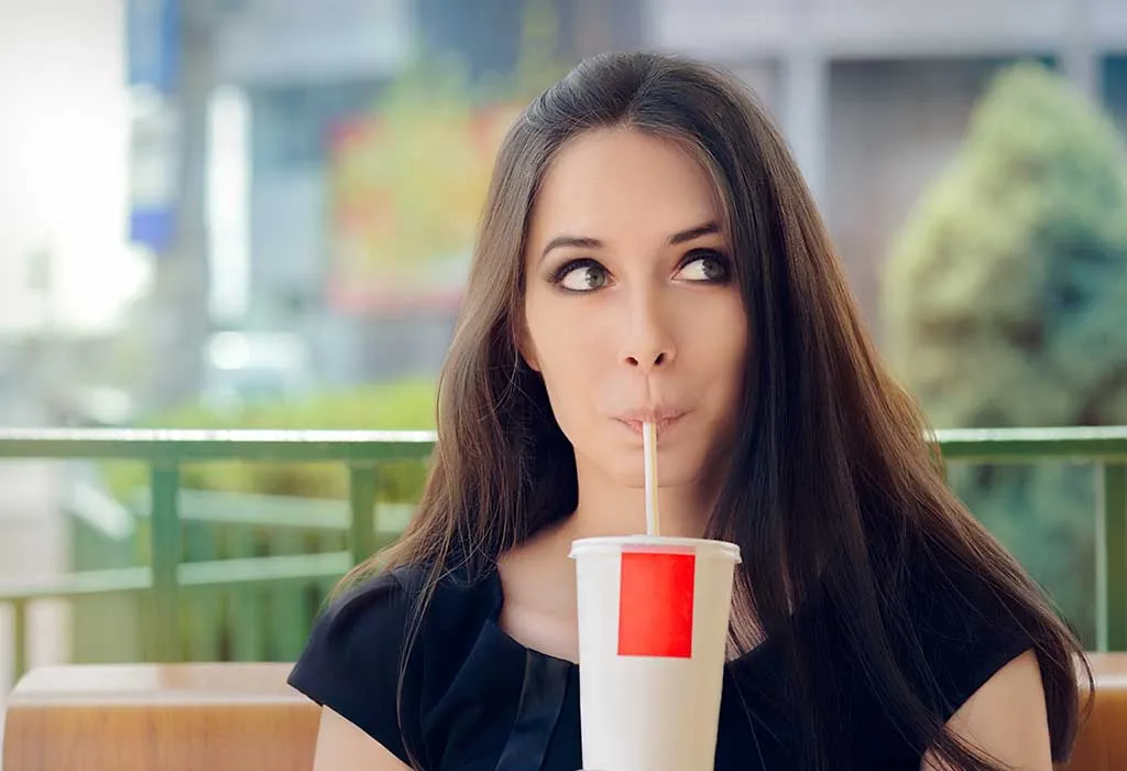 Drinking Beverages with a Straw