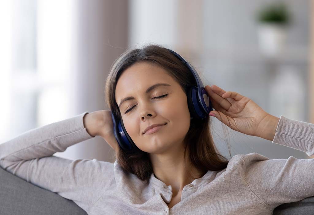 listen to calming sounds