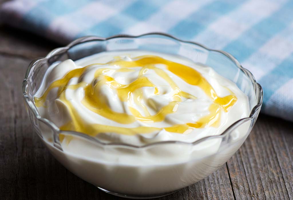 honey and yogurt