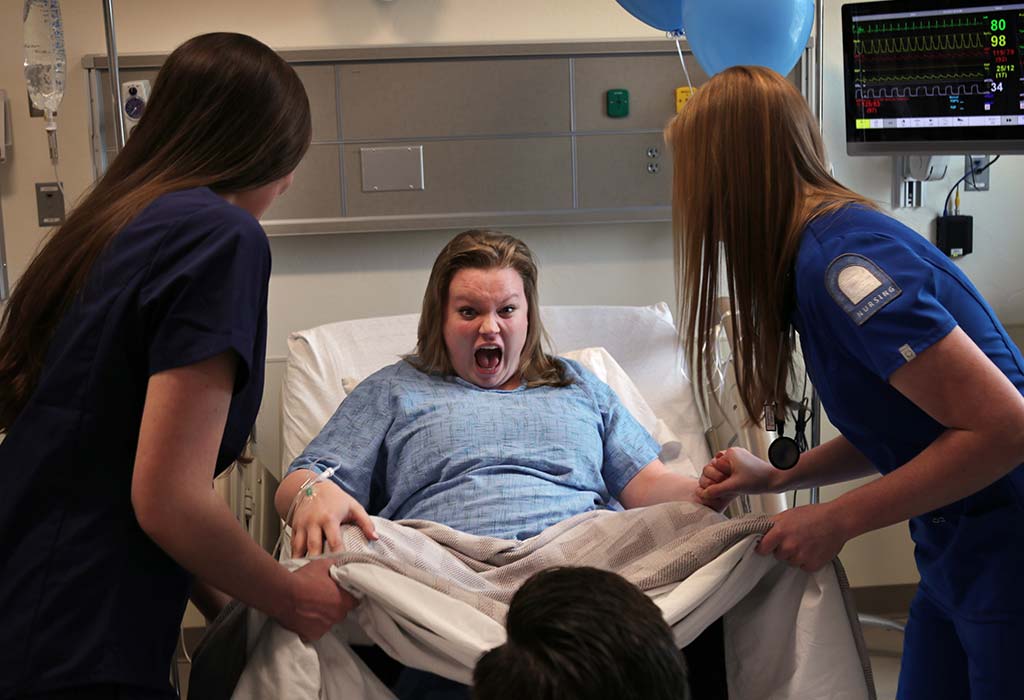 Pooping during Childbirth