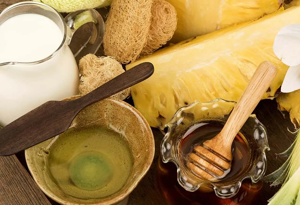 Egg White, Milk and Honey Face Mask