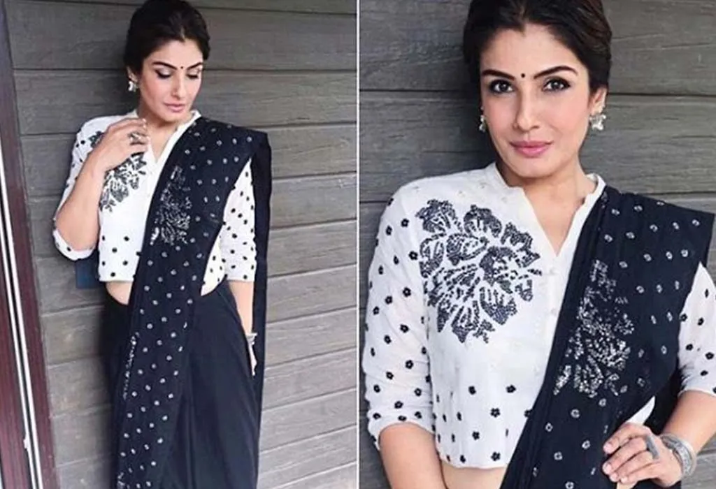 Ideas to Style a Saree with a Plain White Shirt | Indian Fashion Mantra