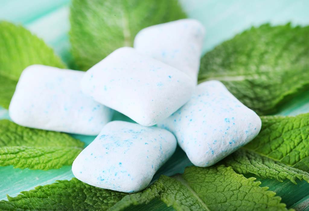 Chewing gum to get rid of sleepiness