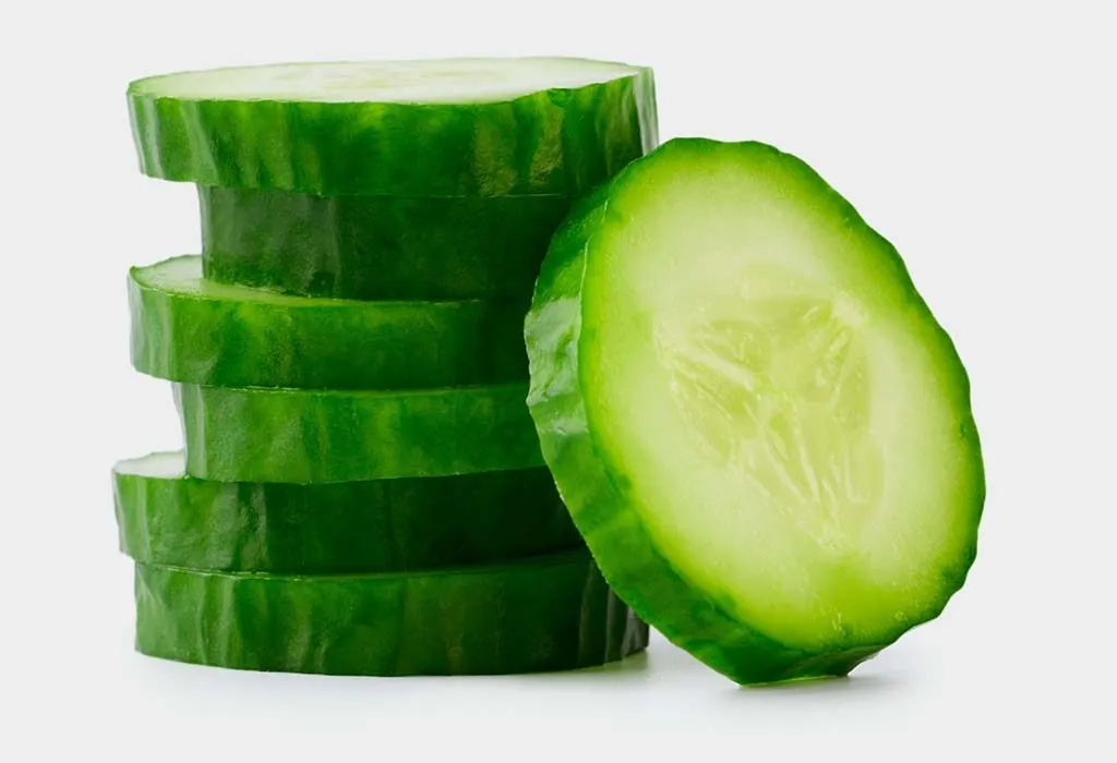 Cucumber slices