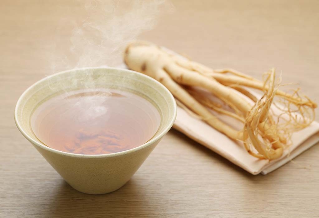 Green tea with ginseng