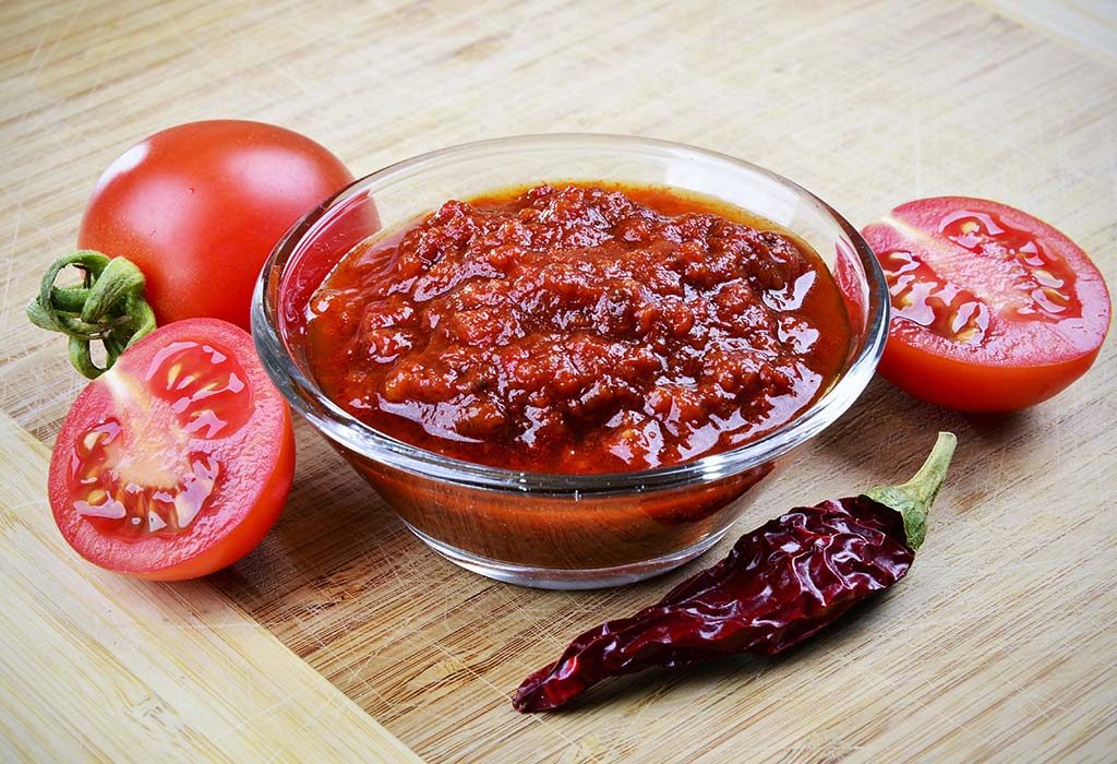 Sweet and Spicy Tomato Chutney