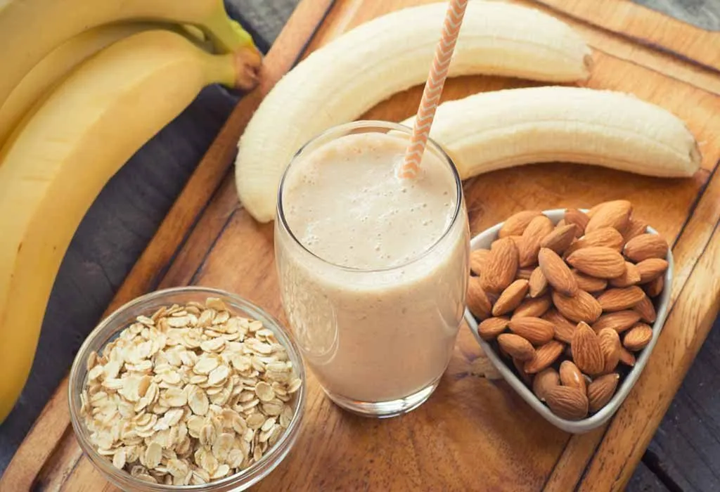 Banana and Peanut Butter Smoothie