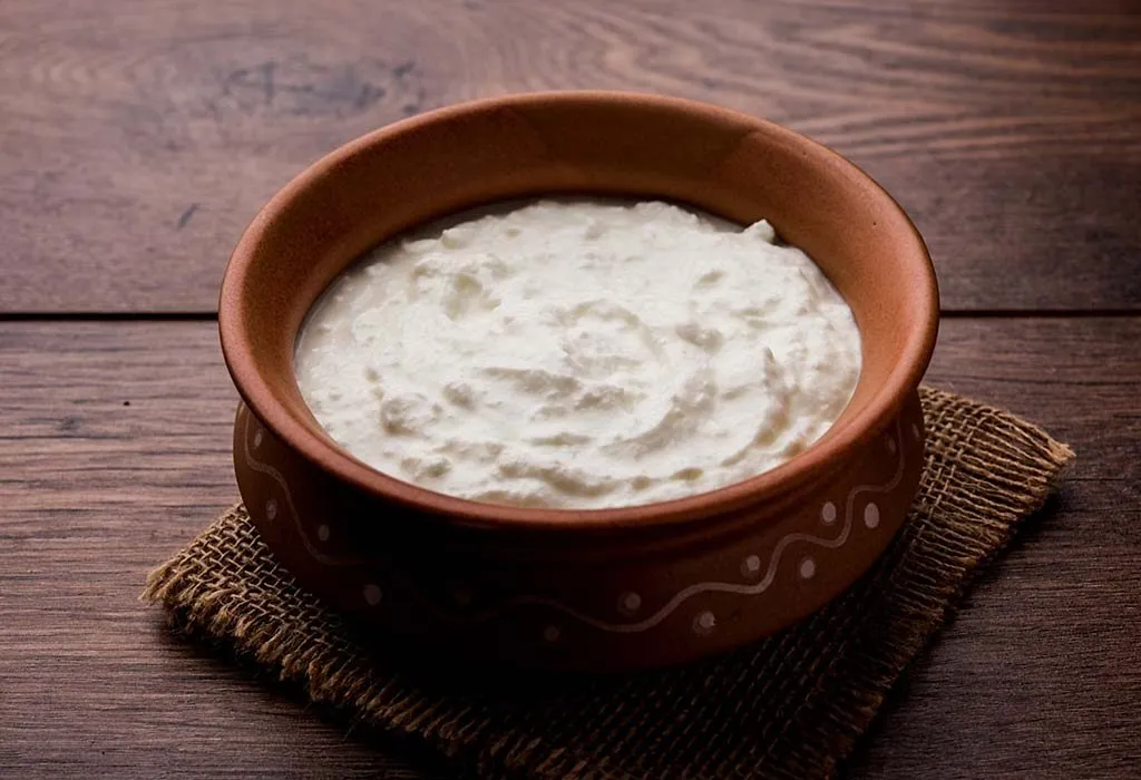 A bowl of curd