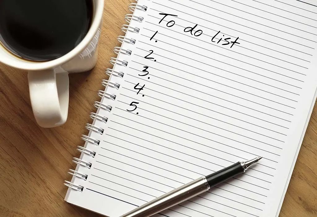 To do list
