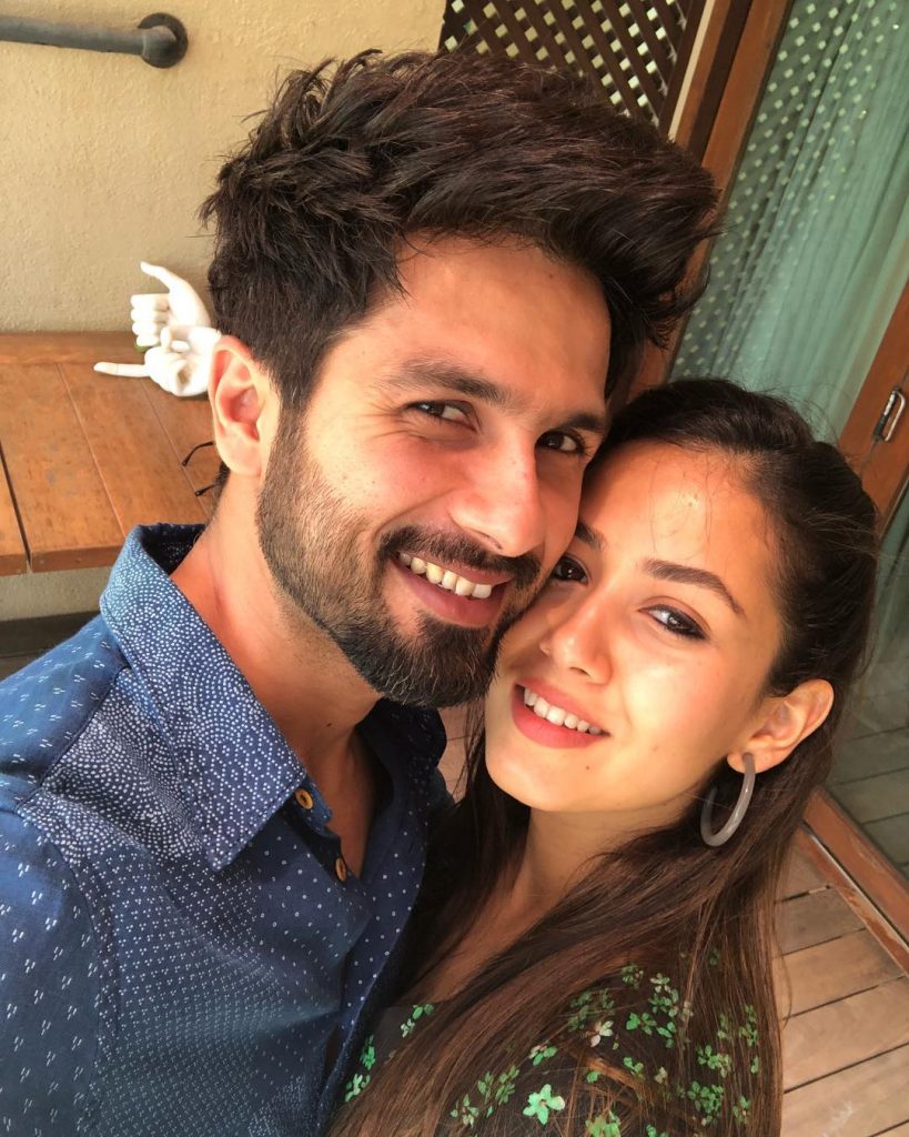 Shahid Kapoor and Mira Rajput