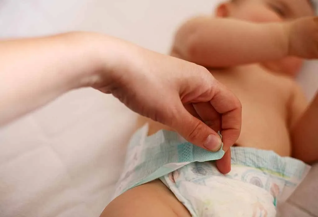 unnatural nature and texture of baby's poop