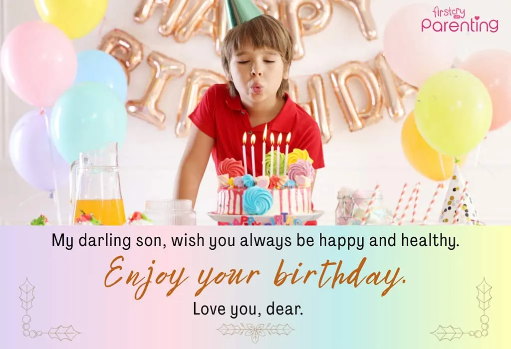 Birthday Wishes for a Son Birthday Wishes for a Son