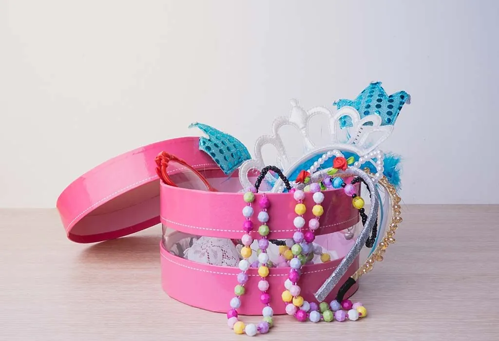 Hair accessories kit for girls