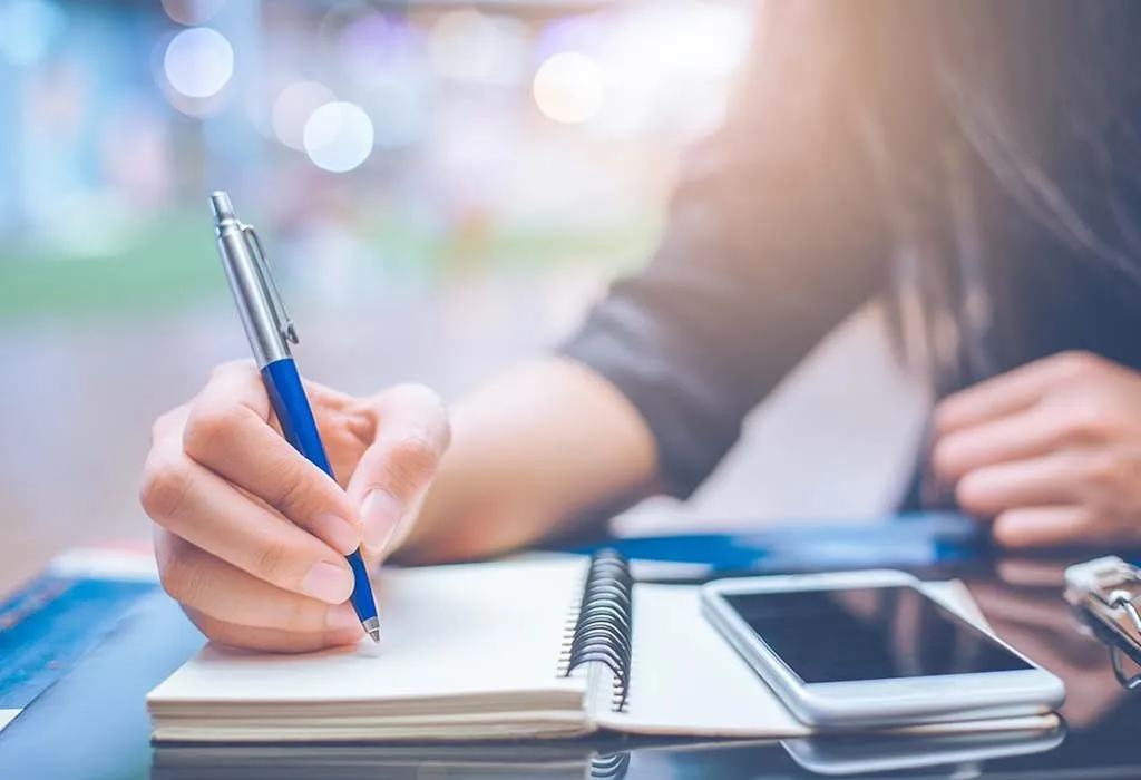 Write about your feelings