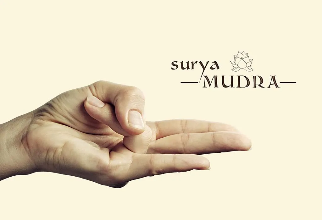 Surya mudra