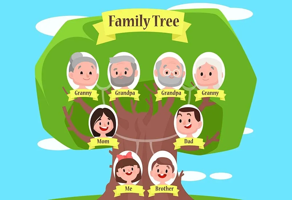 Sketch Family Tree Drawing PNG Image With Transparent Background | TOPpng