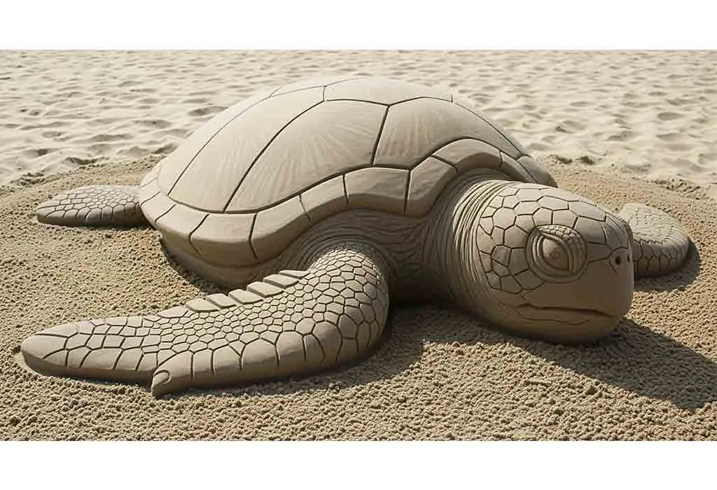 Sand Animal Sculptures