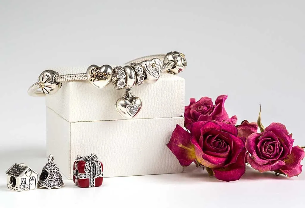 A charm bracelet