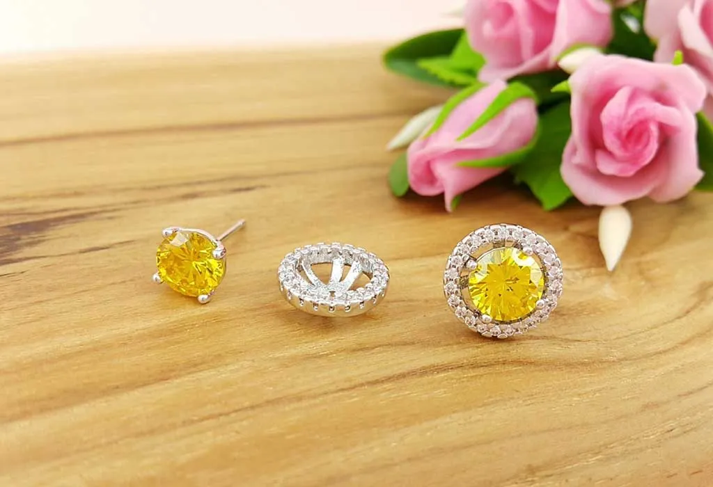 Stud earrings