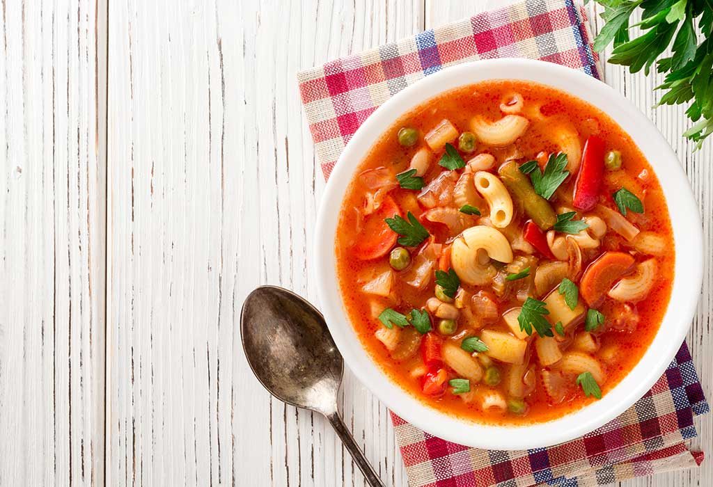 Minestrone soup