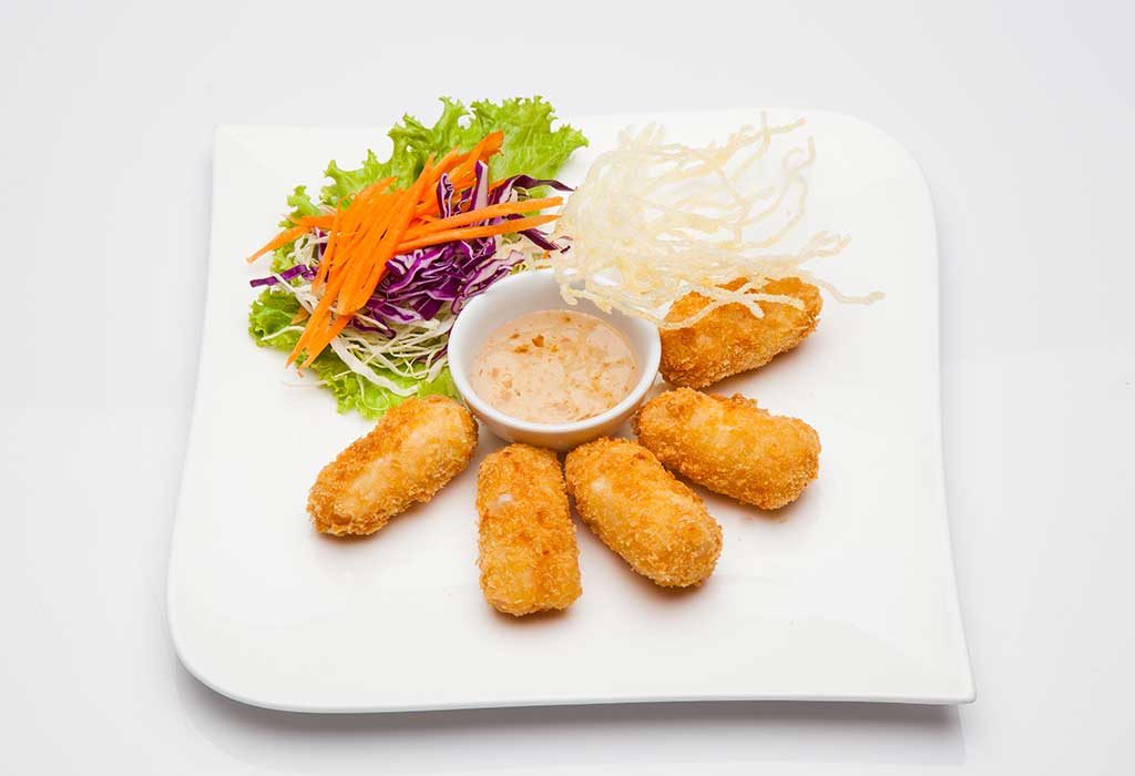 potato cottage cheese roll