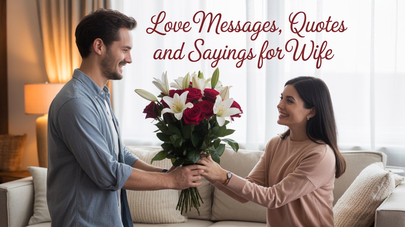 100+ Love Messages, Quotes and Sayings for Wife 100+ Love Messages, Quotes and Sayings for Wife