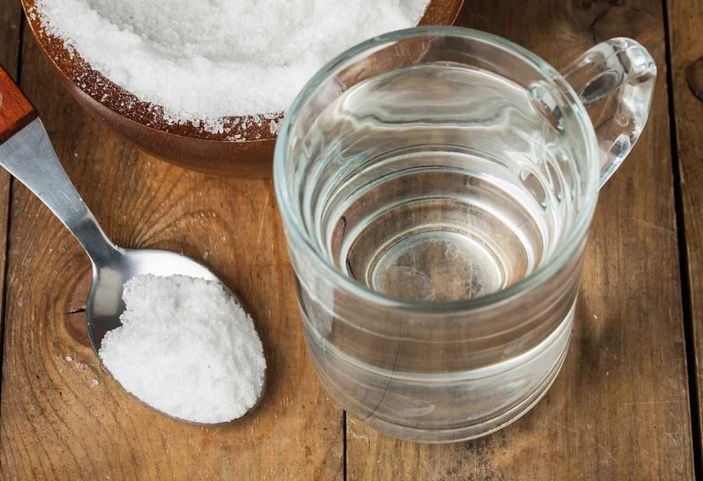salt and water