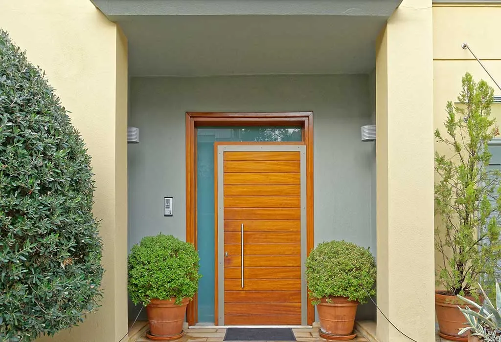 Beautiful home entrance