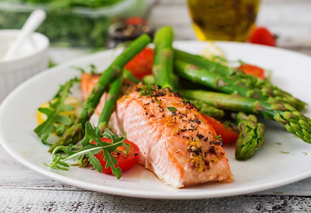 Salmon with Vegetables