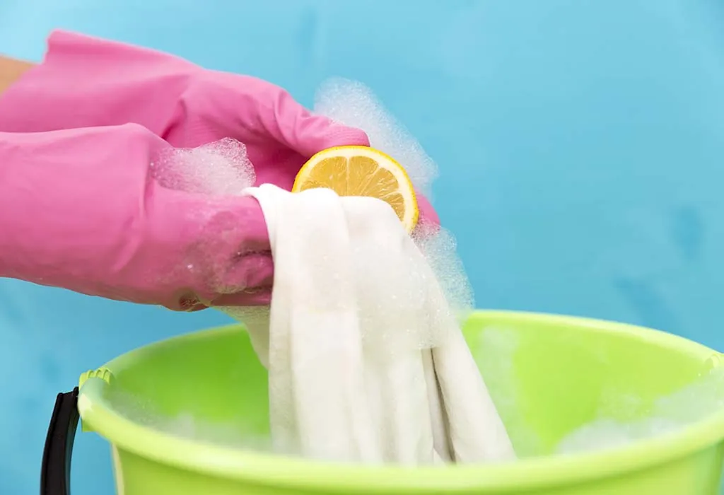 Lemons for rust stains