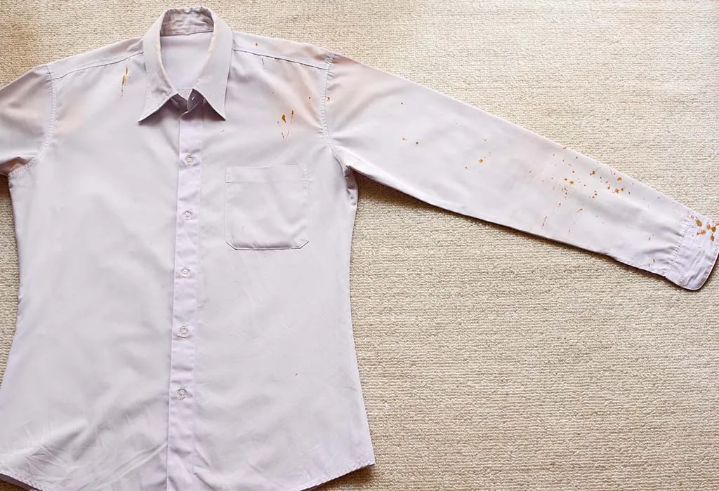 How to get rust deals stains out of clothes