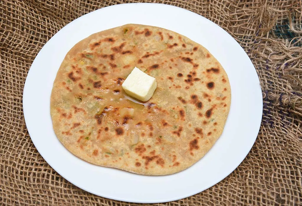 Paneer paratha