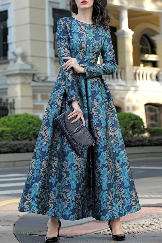 A-line Maxi dress