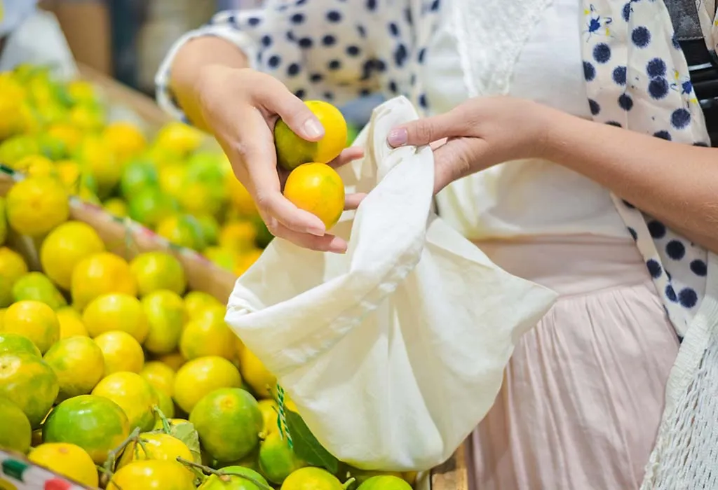 Shop With a Cloth Bag