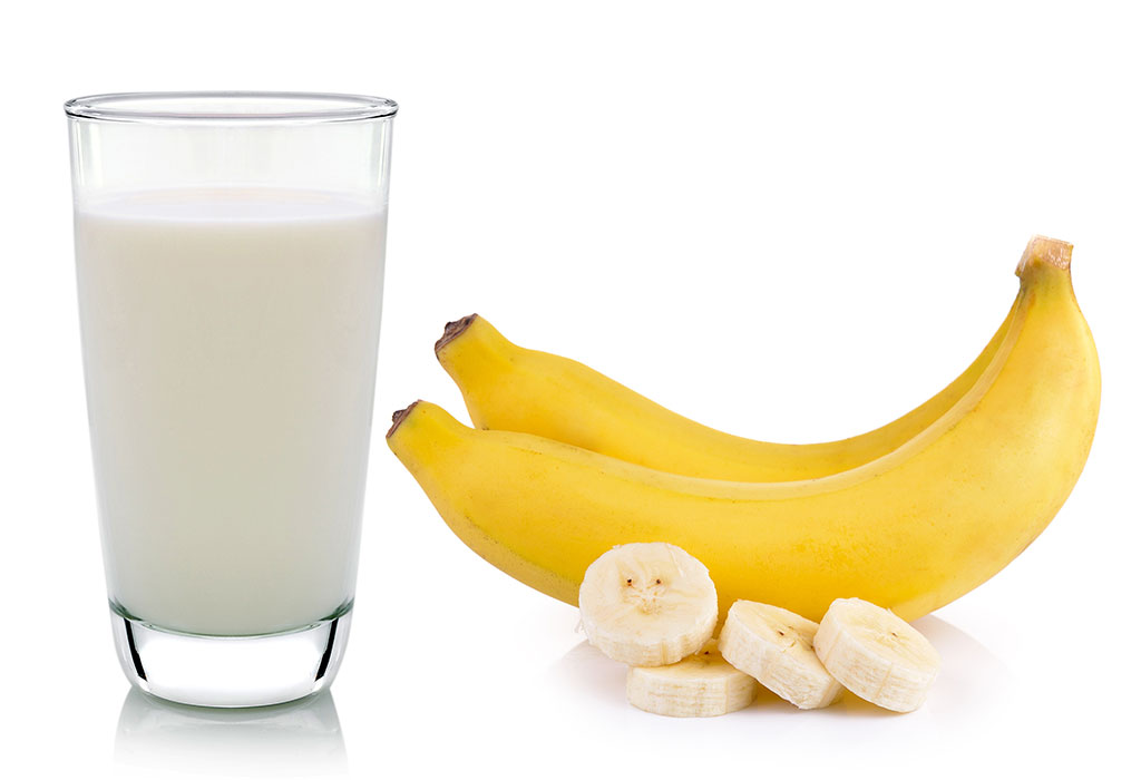 milk and Banana weight gain